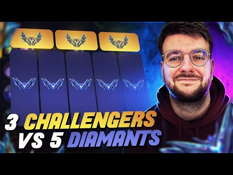 3 CHALLENGERS 1300LP+ CONTRE 5 DIAMANTS ! AVEC POTENT (1877LP), FRAPPII (1500LP) ET LOUIS (1300LP) !