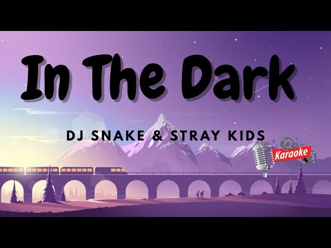 DJ Snake & Stray Kids - In The Dark (Karaoke with Lyric)