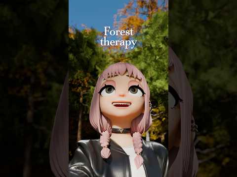 Forest therapy - Original Short Animation #blender #3danimation #nature