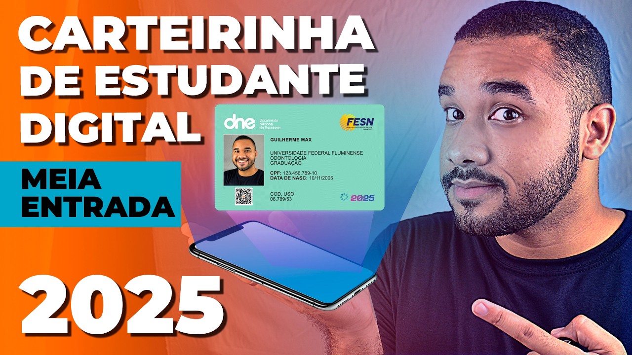 Saiba como fazer a Carteirinha de Estudante Digital 2023 [Meia-Entrada]