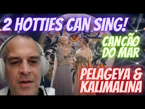 PELAGEYA & KALIMALINA | CANCAO DO MAR | 1ST TIME REACTION