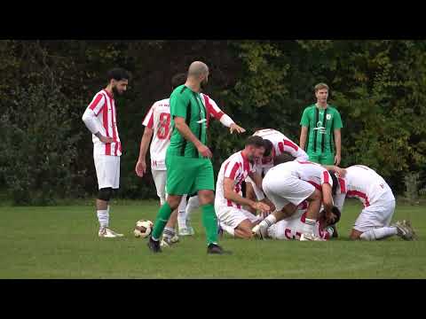 Spielausschnitt SK Weingarten geg TSG Ailingen 2 mit Sensationstor Noah Raphael Riel 19 10 2025