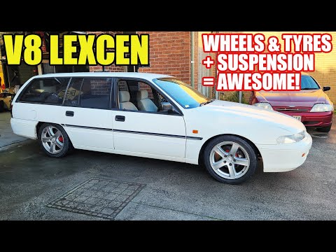 Carnage - Our V8 Lexcen Gets New Wheels, Tyres and Suspension