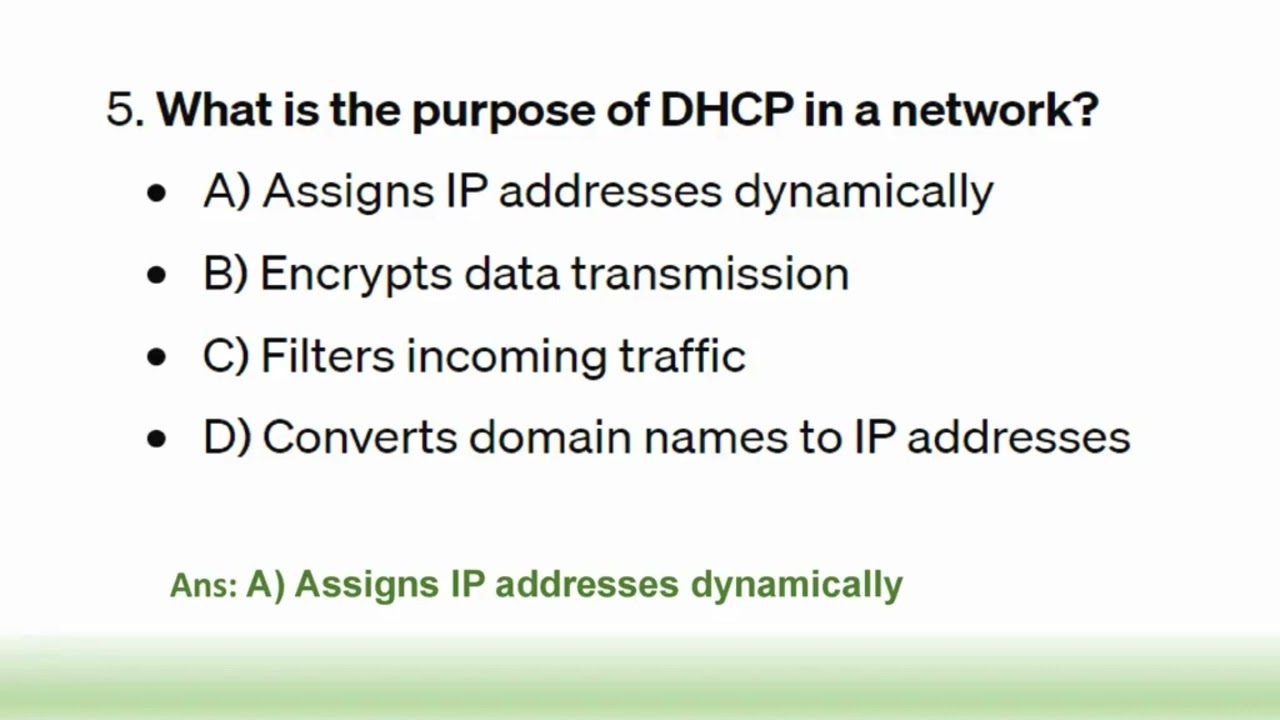Computer Networks Quiz 1
