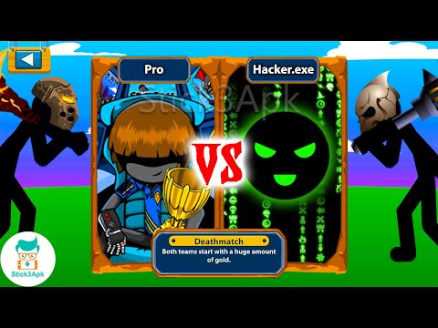 PRO vs HACKER in Tournament INSANE Mode | Stick War Legacy Mod | Stick3Apk