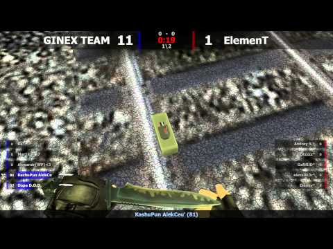 GINEX Cup 1/2 ElemenT vs GINEX TEAM de train bo1
