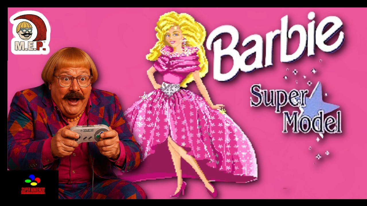 BARBIE: Super Model (1993) - Super Nintendo Retro Show [So muss Frau!?]