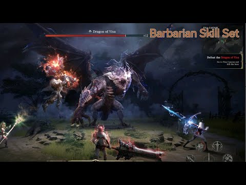 Barbarian Skill Set | Flame of Valhalla