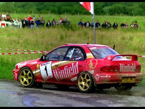 Rally Retro Onboard:  Bruno Thiry - Gr A Subaru Impreza 555.   Ypres Rally 1997