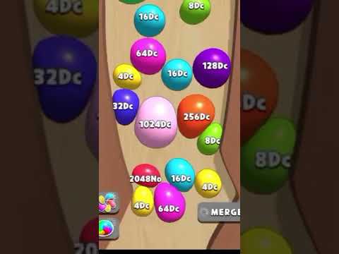 Blob merge 3d.  All Rainbow Blobs 2048 - INFINITY!