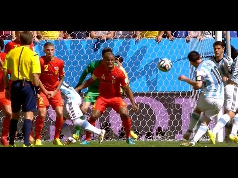 Lionel Messi vs Belgium (World Cup) English Commentary HD1080p / AKOS