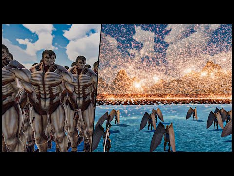 Can Gods And Heroes Stop TITANS ? - Ultimate Epic Battle Simulator 2