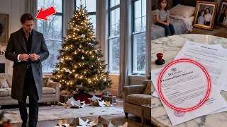 Após celebrar o Natal com a amante, ele voltou para uma casa vazia e uma família diferente