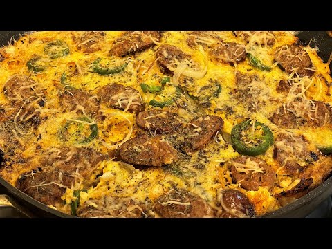 YouTube video about Delicious Dish: Potato Sausage and Broccoli Frittata Recipe