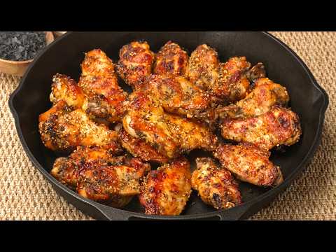 Baked Honey Soy Chicken Wings with Crispy Potatoes