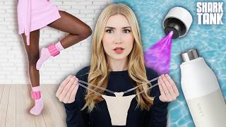 Testing Shark Tank Products *Self Cleaning Water Bottle?!*