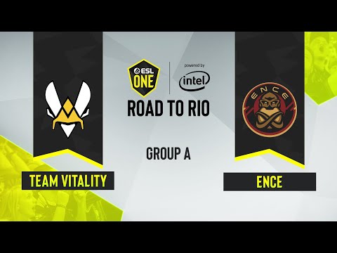 CS:GO - Team Vitality vs. ENCE [Mirage] Map 1 - ESL One: Road to Rio - Group A - EU
