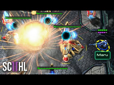 Maru's Nukes, Liberators & Widow Mines - Starcraft 2