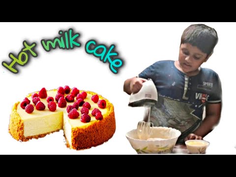 Abhinav special | hot milk cake |  🎂🍰  #Ashvika Thadickal