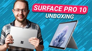 Microsoft Surface Pro 10 Business Unboxing & Hands On