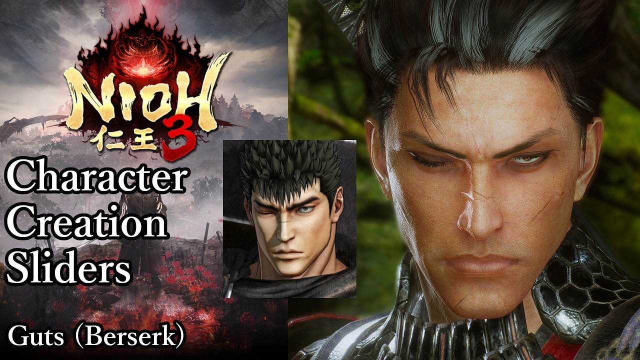 NIOH3 Character Creation - Guts (Berserk)
