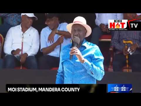 Kumbaff!!!!President Ruto loses anger firing Gachagua in Mandera