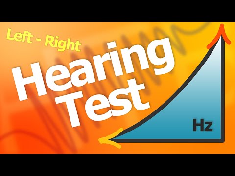 Left - Right Hearing Test