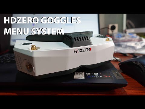 HDZero Goggles // Menu System of the Goggles