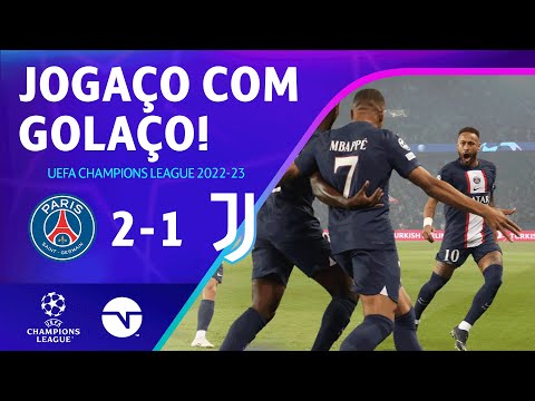 Gols e lances de PSG x Juventus