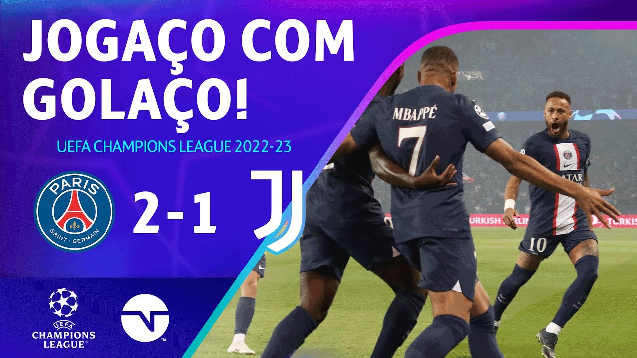 NEYMAR E MBAPPÉ BRILHAM E PSG BATE A JUVENTUS NA ESTREIA | PSG 2 X 1 JUVENTUS