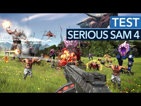 Dumm schießt gut? - Neuer Ego-Shooter SERIOUS SAM 4 im Test