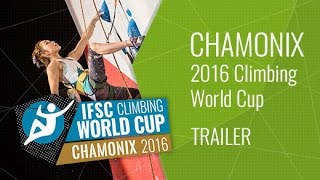 Upcoming LiveStream Trailer - IFSC Climbing World Cup Chamonix 2016 - Lead & Speed by International Federation of Sport Climbing