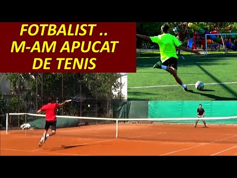 FOTBALIST Alexandru Stan M-am apucat de TENIS de CAMP la COMPETITII