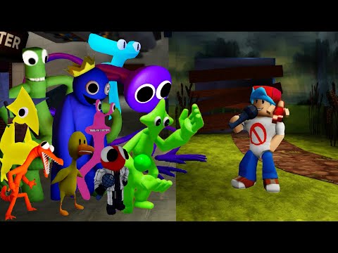 Friday Night Funkin' VS Rainbow Friends 2.5 But Lime Join (New Color)