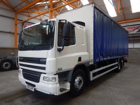 DAF CF75.310 6X2 CURTAINSIDER EURO 5 - 2013 - DX13 AVP