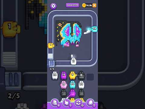Pixel Flow Level 2578 Walkthrough