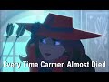 Every Time Carmen Sandiego Almost Died