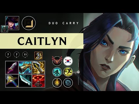 Caitlyn ADC vs Varus - KR Grandmaster Patch 26.01