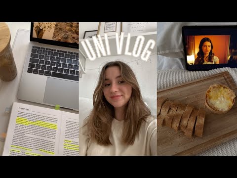 UNI VLOG // Ein Tag in der Bib, Lernplan, Lifeupdate // Lorena Maria