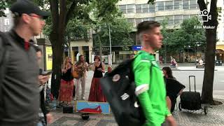 Video Načarej - Festival Praha žije hudbou 2021 - busking