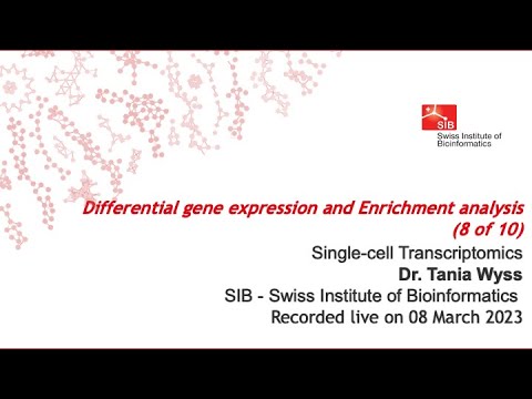 Single cell transcriptomics - Differential gene expression and Enrichment analysis (8 of 10)