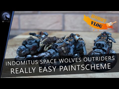 Tabletop Ready Space Wolves Primaris Outriders | WARHAMMER 40k