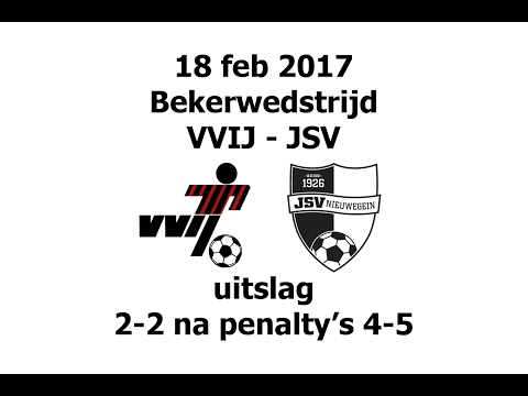 20170218 VVIJ JO14-2 - JSV JO14-1 (beker) (2-2) Penalty's 4-5