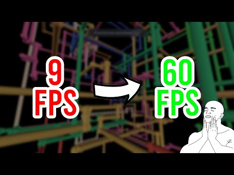 Optimising my three.js project to be blazingly fast!