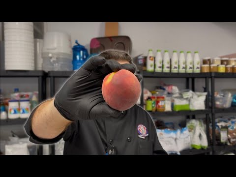 How to Make the Best Peach Ice Cream