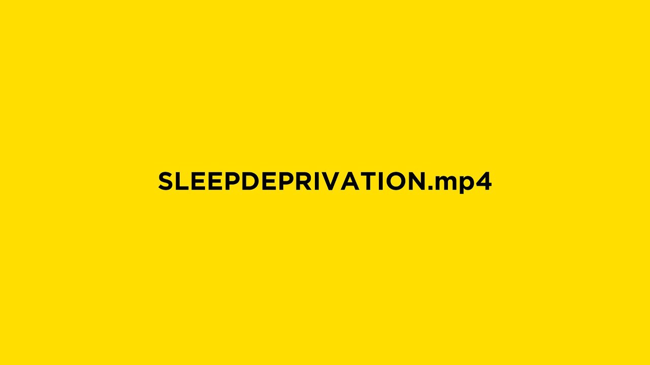 SLEEPDEPRIVATION.mp4 | Horror Short Film