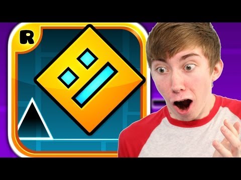 GEOMETRY DASH (iPhone Gameplay Video) - YouTube