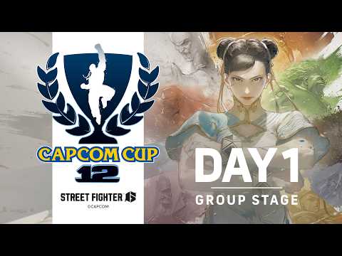 【日本語実況】「CAPCOM CUP 12」GROUP STAGE - PHASE 1 - Day1