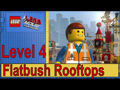 Lego Movie Game - Flatbush Rooftops Level 4