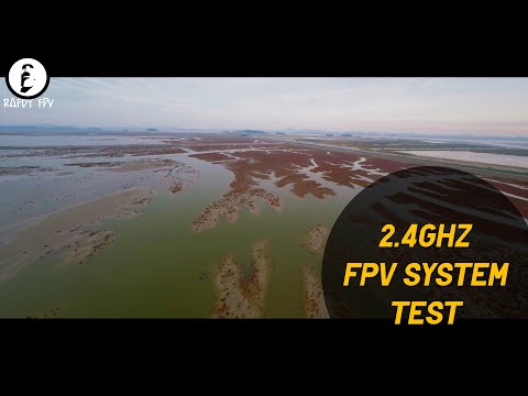FuriousFPV 2.4GHz VTX Stealth and 2.4GHz Fatshark VRX True-D X test flight
